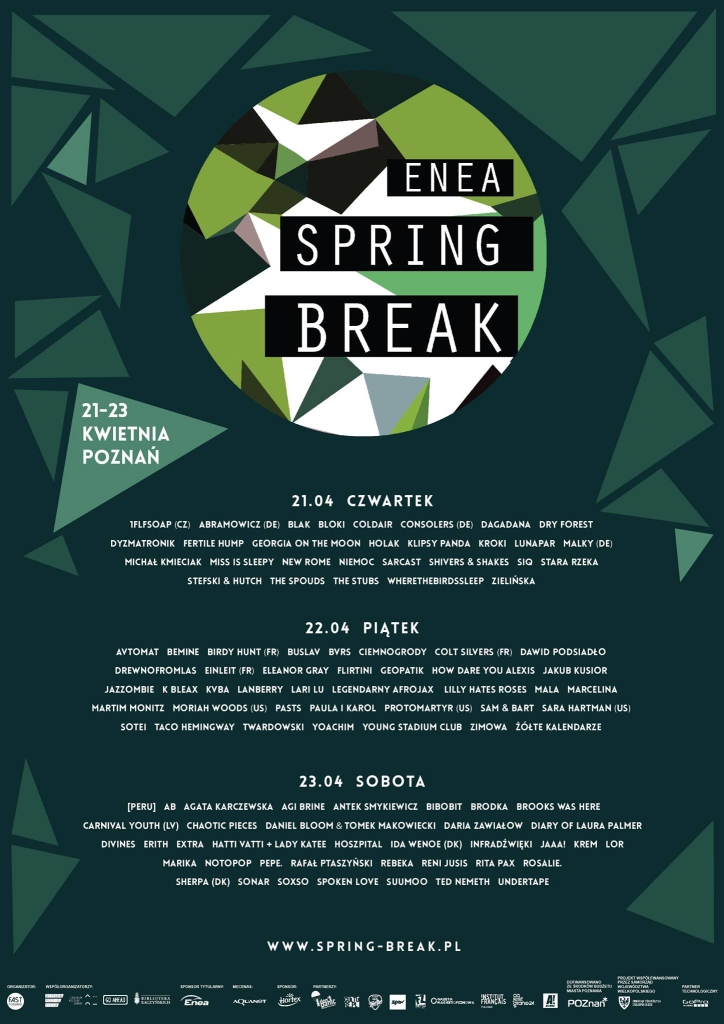 spring break 2016 lineup